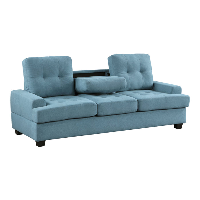 Dunstan Sofa with Drop-Down Cup Holders