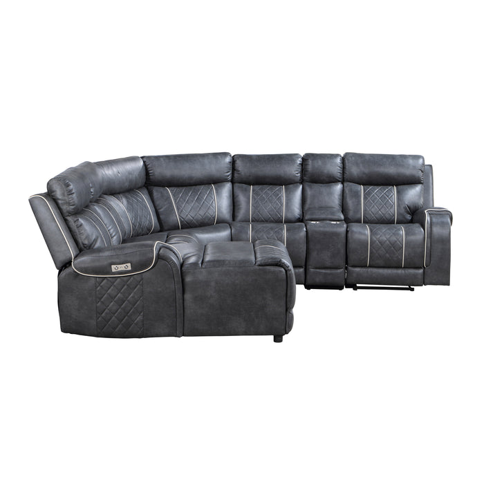 Gabriel (6)6-Piece Modular Power Reclining Sectional with Left Chaise