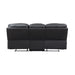 Fabian Double Reclining Sofa with Center Drop-Down Cup Holders, Receptacles and USB Ports