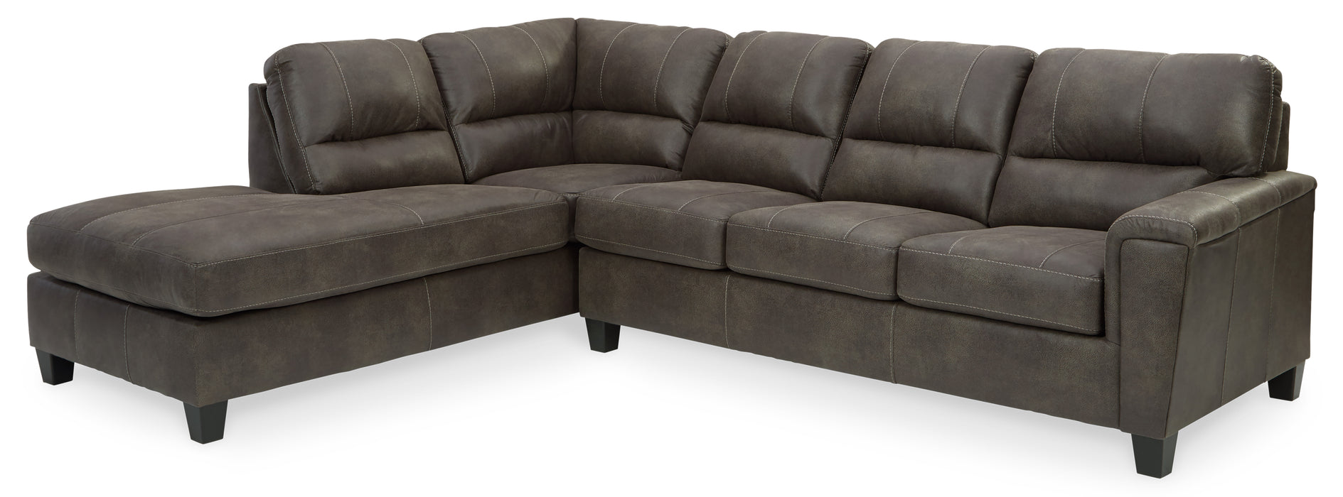 Navi 2-Piece Sectional with Ottoman