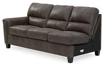 Navi Sofa - Black/Gray