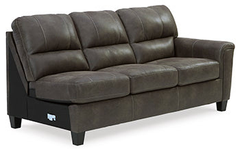 Navi Sofa - Black/Gray