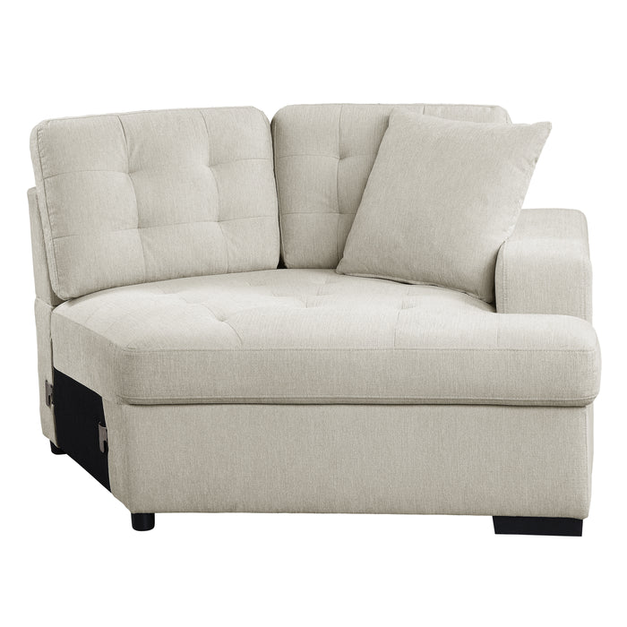 Logansport (2)2-Piece Sectional with Pull-out Ottoman