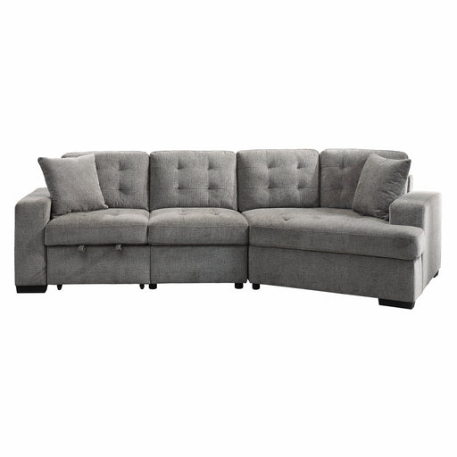 Logansport (2)2-Piece Sectional with Pull-out Ottoman