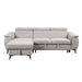 Cadence (2)2-Piece Reversible Sectional with Pull-out Bed and Hidden Storage