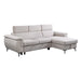 Cadence (2)2-Piece Reversible Sectional with Pull-out Bed and Hidden Storage