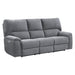 Dickinson Power Double Reclining Sofa with Power Headrests