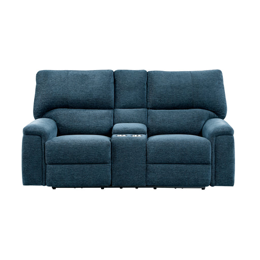 Dickinson Double Reclining Love Seat with Center Console