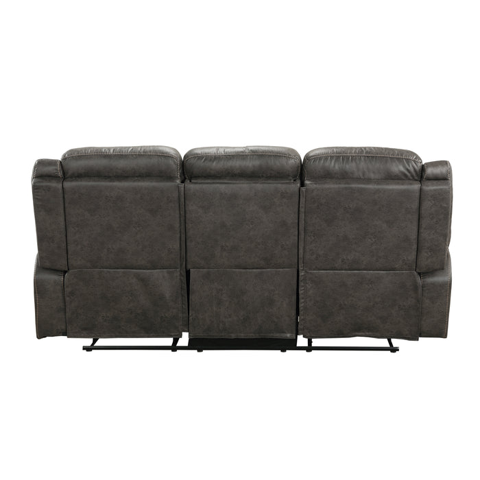 Boise Double Reclining Sofa with Center Drop-Down Cup Holders