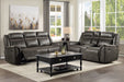 Boise Double Reclining Sofa with Center Drop-Down Cup Holders