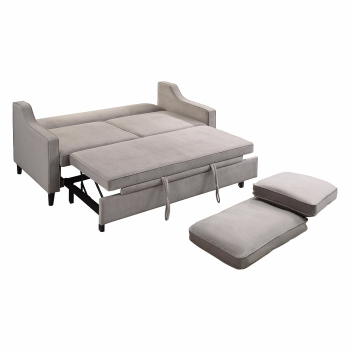 Adelia Convertible Studio Sofa with Pull-out Bed