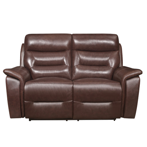 Armando Power Double Reclining Love Seat with Power Headrests and USB Ports