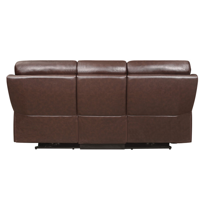 Armando Power Double Reclining Sofa with Power Headrests and USB Ports