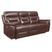 Armando Power Double Reclining Sofa with Power Headrests and USB Ports