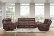 Armando Power Double Reclining Sofa with Power Headrests and USB Ports