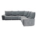 Helix (5)5-Piece Power Reclining Sectional with Adjustable Headrests