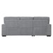Morelia (2)2-Piece Sectional with Pull-out Bed and Left Chaise with Hidden Storage