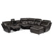 Avenue (6)6-Piece Modular Reclining Sectional with Right Chaise