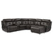 Avenue (6)6-Piece Modular Reclining Sectional with Right Chaise