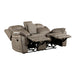 Centeroak Double Reclining Love Seat with Center Console