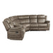 Centeroak (3)3-Piece Reclining Sectional with Left Console