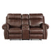 Granville Double Reclining Love Seat with Center Console