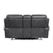 Granville Power Double Reclining Love Seat with Center Console