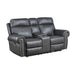 Granville Power Double Reclining Love Seat with Center Console