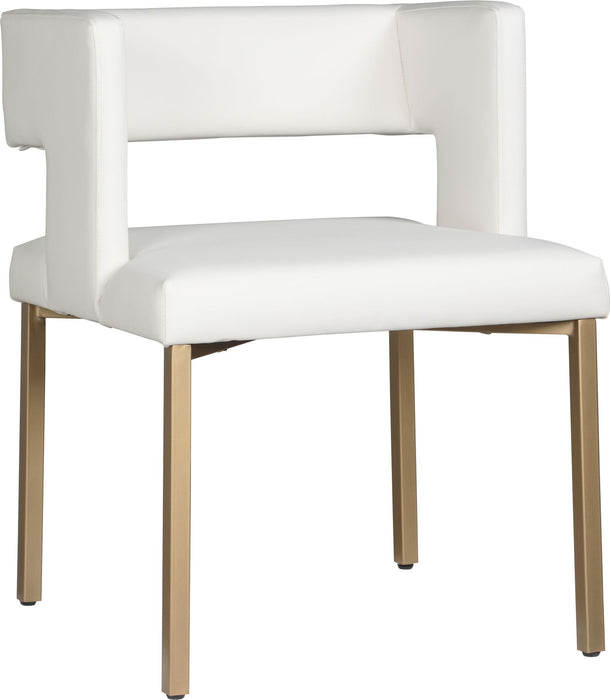 Caleb Velvet Upholstered Dining Chair