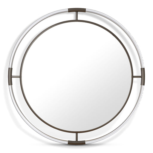 Ghost 34" W X 34" H Acrylic And Metal Frame Mirror