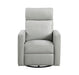 Olathe Swivel Glider Reclining Chair - Gray
