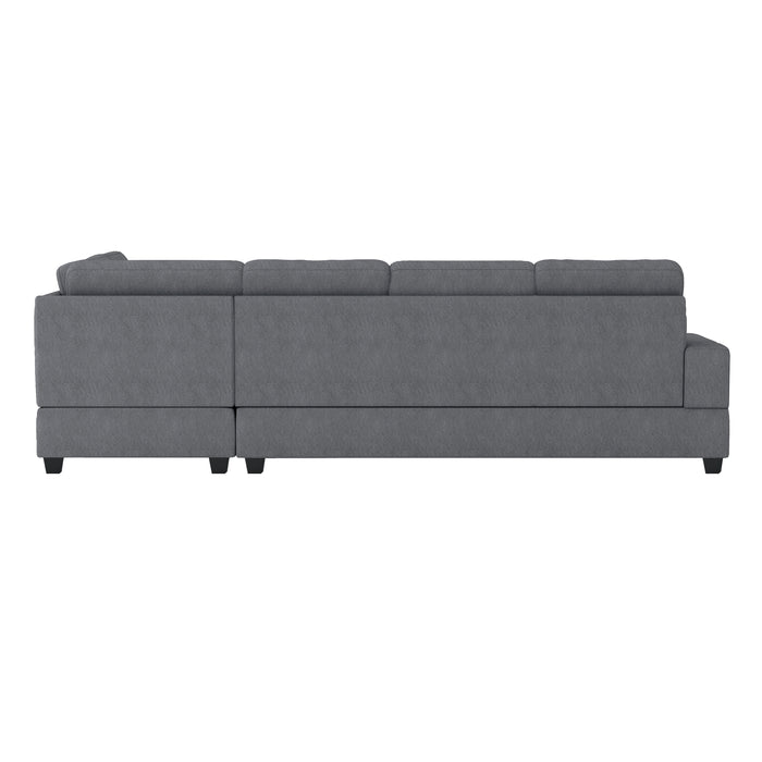 Maston (2)2-Piece Reversible Sectional with Drop-Down Cup Holders