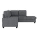 Maston (3)3-Piece Reversible Sectional with Drop-Down Cup Holders and Storage Ottoman