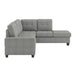 Maston (2)2-Piece Reversible Sectional with Drop-Down Cup Holders