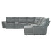 Tesoro (6)6-Piece Modular Reclining Sectional with Right Chaise