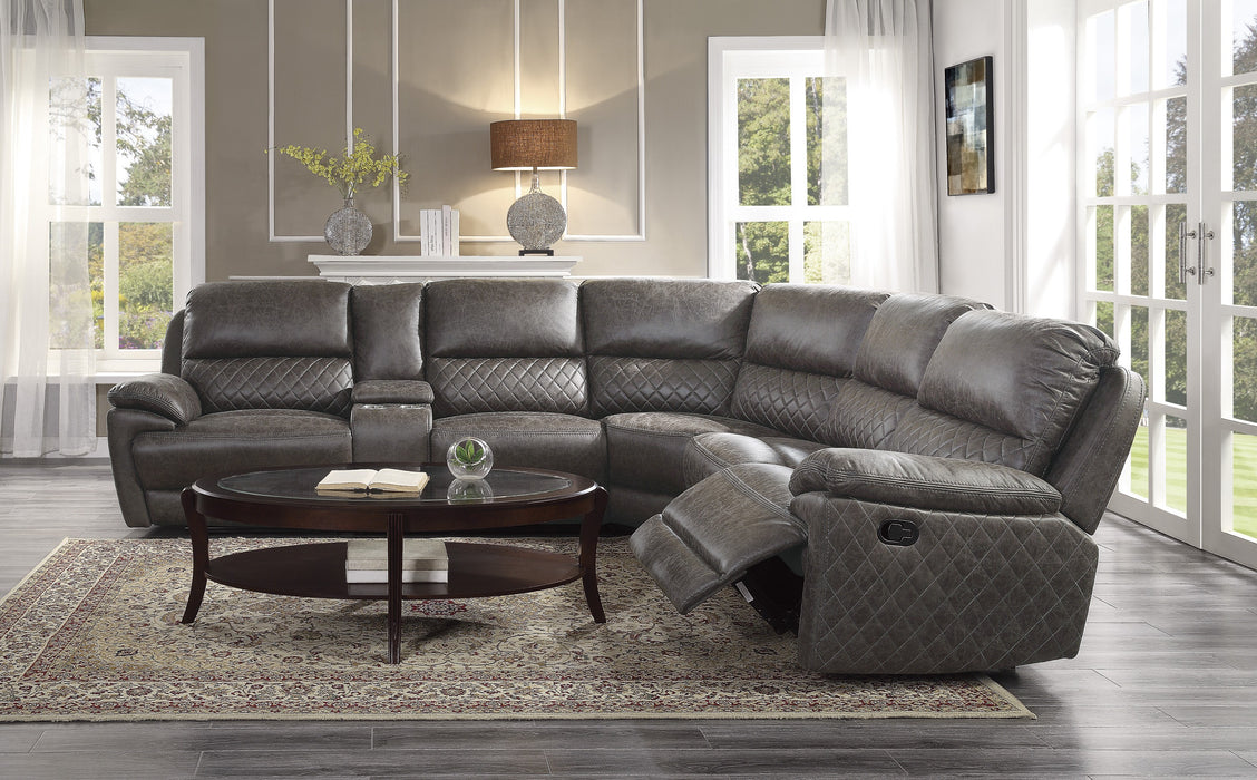 Knoxville (3)3-Piece Reclining Sectional with Left Console