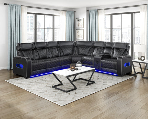 Fairway 3-Piece Power Reclining Sectional