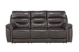 Lance Power Double Reclining Sofa with Power Headrests and USB Ports