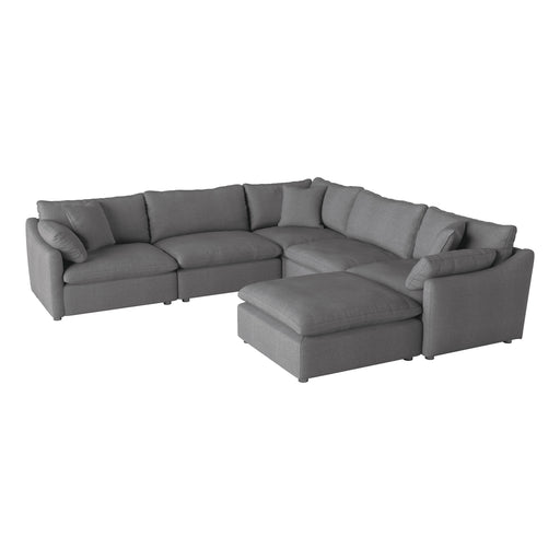 Howerton (6)6-Piece Modular Sectional with Ottoman