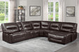 Dyersburg (6)6-Piece Power Reclining Sectional with Right Chaise