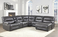 Dyersburg (6)6-Piece Power Reclining Sectional with Right Chaise