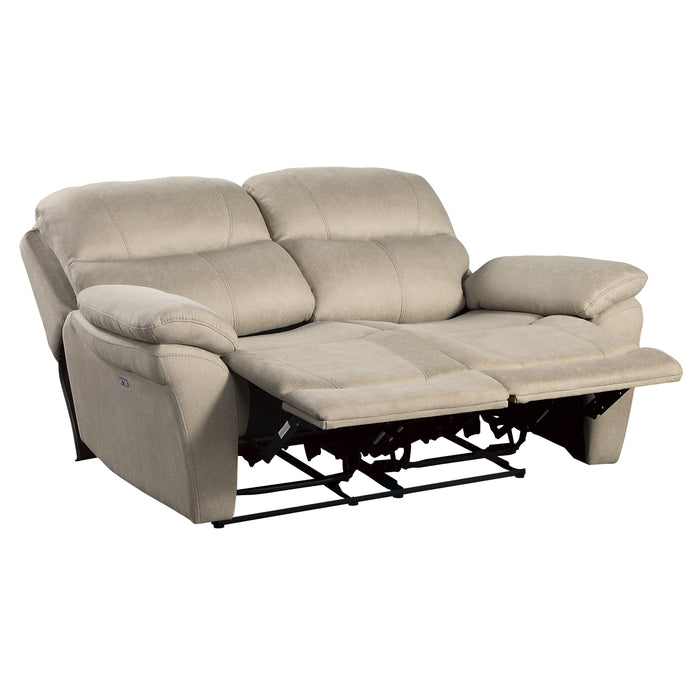 Longvale Power Double Reclining Love Seat with Power Headrests