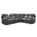 Socorro (3)3-Piece Reclining Sectional with Left Console
