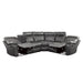 Socorro (3)3-Piece Reclining Sectional with Left Console