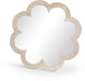 Vicenza 36" W X 36" H Genuine Travertine Frame Mirror