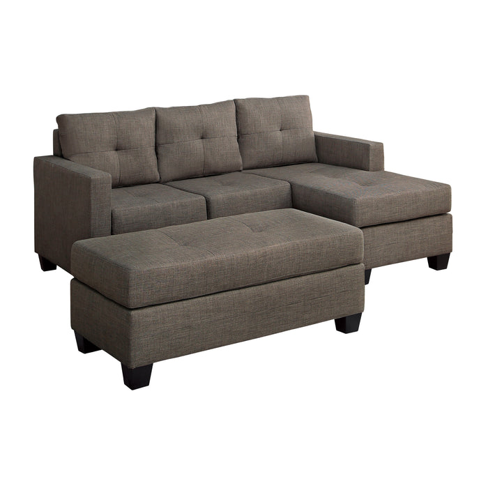 Phelps (2)2-Piece Reversible Sofa Chaise with Ottoman