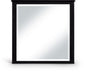 Astrid 39.5" W X 39.5" H Solid Wood And Oak Veneer Mirror