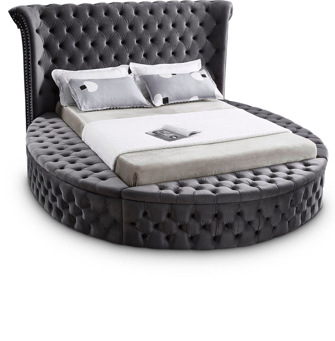 Luxus Velvet Upholstered Bed