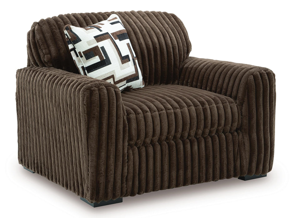Midnight-Madness Oversized Chair