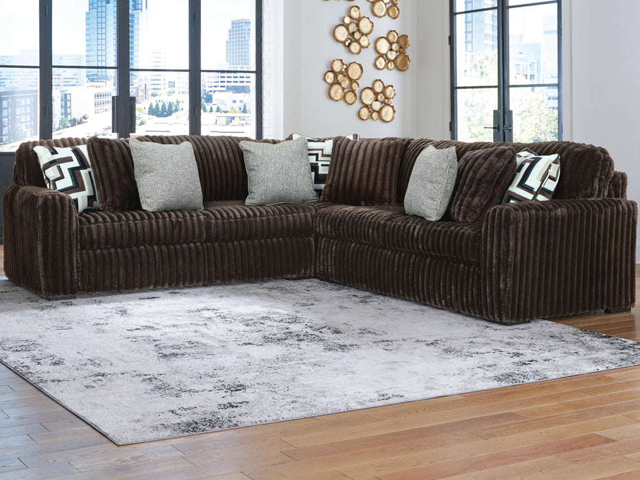 Midnight-Madness 3-Piece Sectional